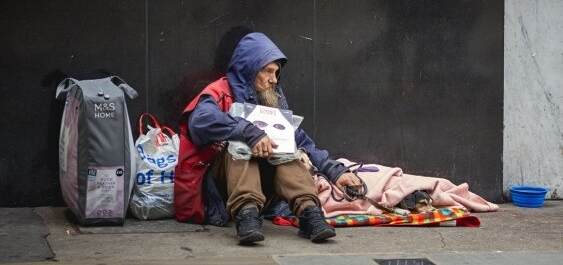 homeless in Winnipeg